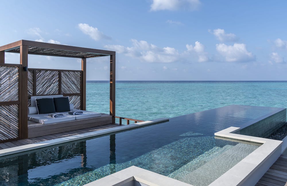 Sunset Water Villa with Pool at Four Seasons Resort Maldives at Landaa Giraavaru, view 1
